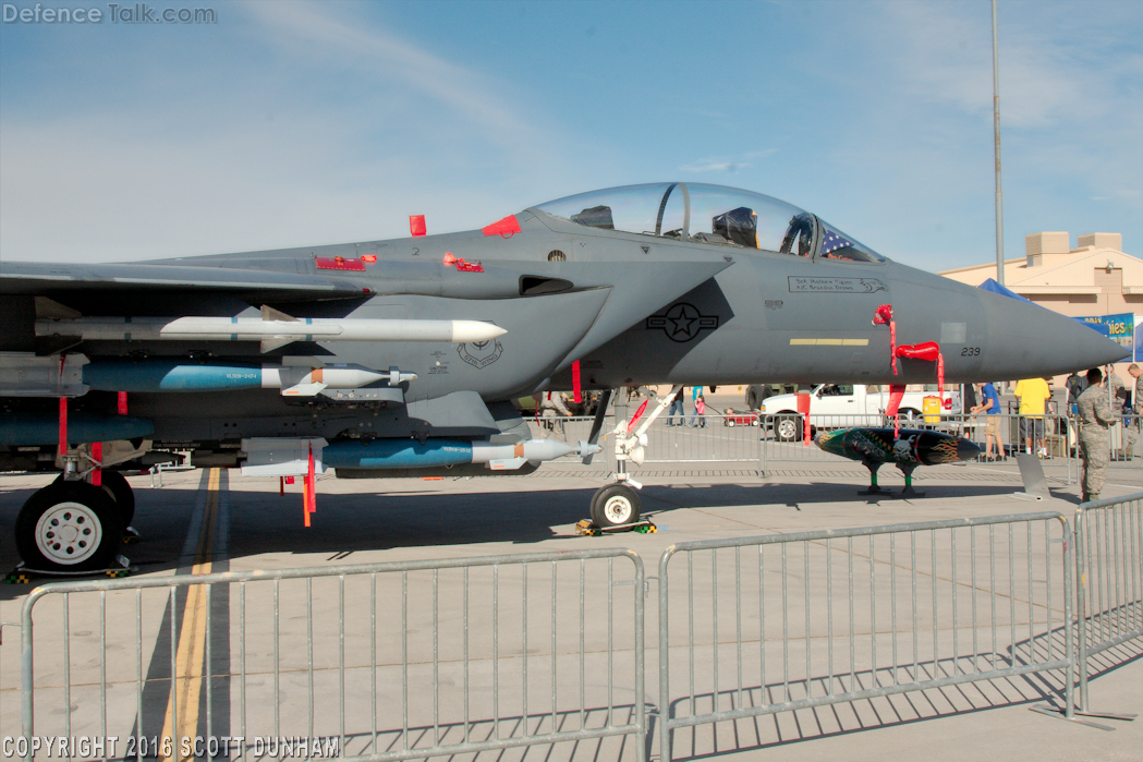 USAF F-15E Strike Eagle Fighter