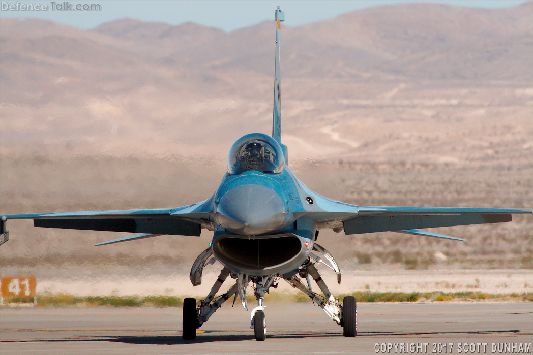 USAF F-16 Falcon Aggressor Squadron Fighter