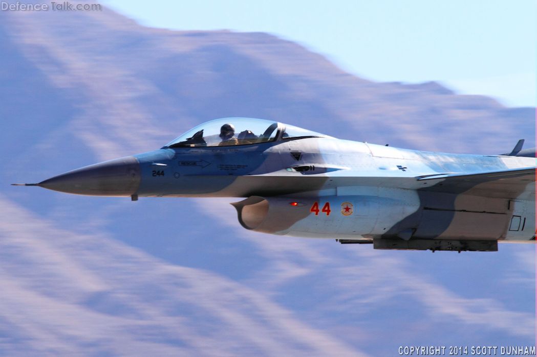 USAF F-16 Viper Aggressor Fighter