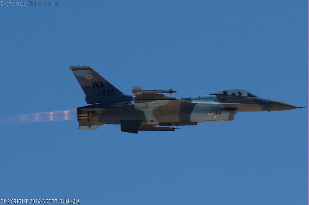 USAF F-16 Viper Aggressor Fighter