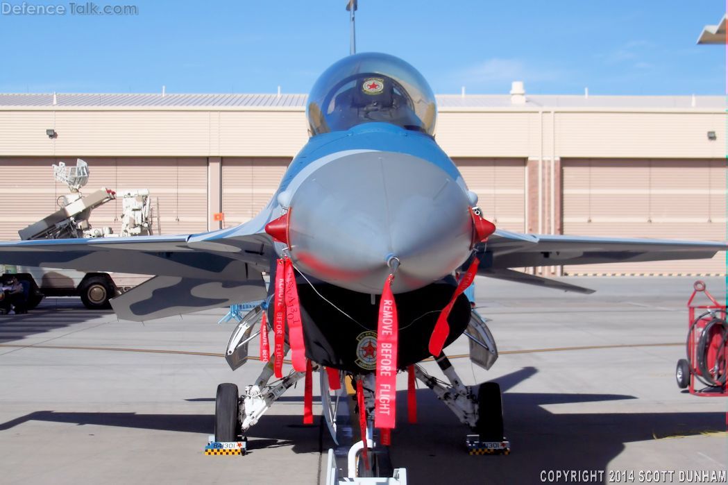 USAF F-16 Viper Aggressor Fighter