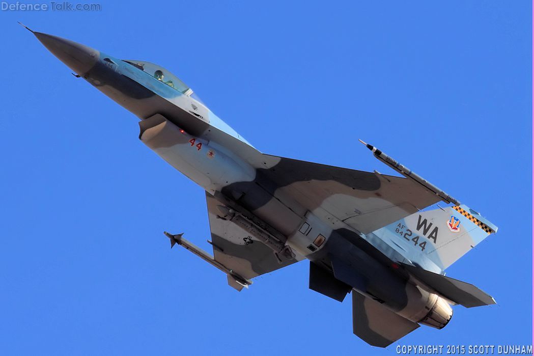 USAF F-16 Viper Aggressor Fighter