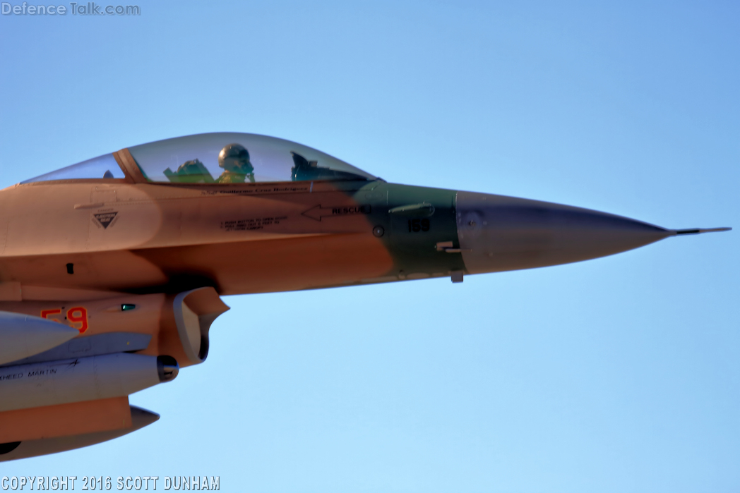 USAF F-16 Viper Aggressor Fighter