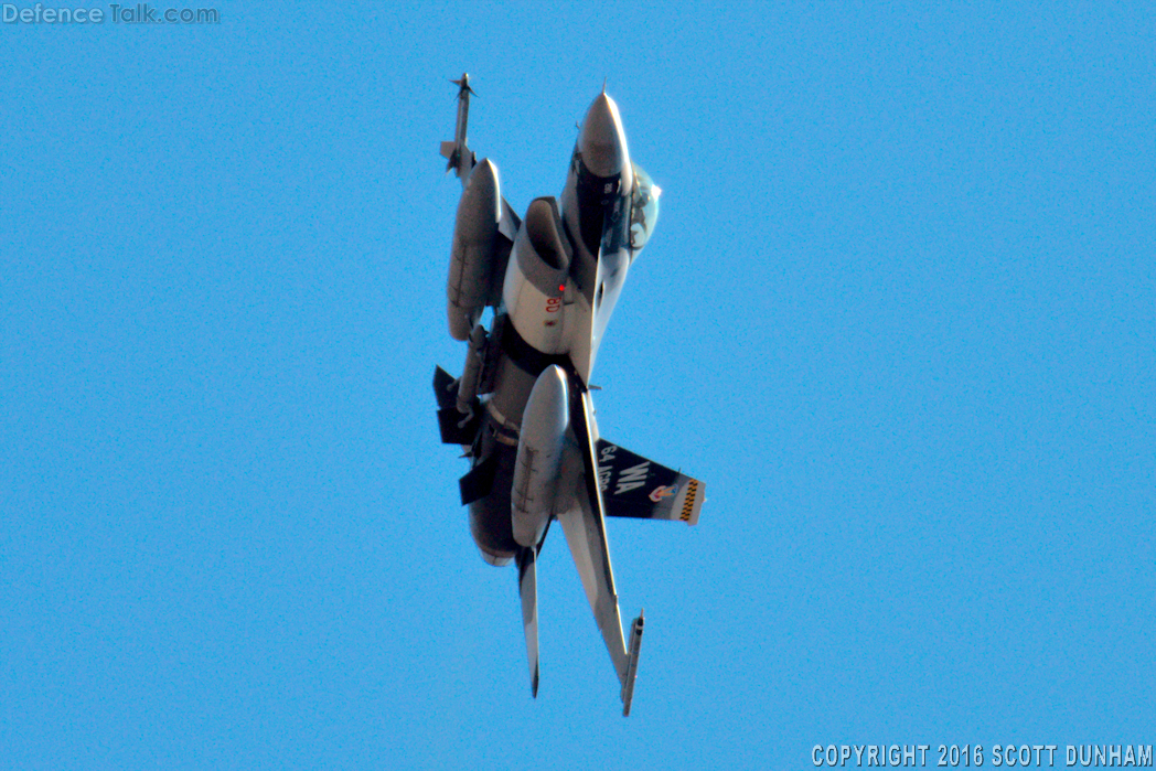 USAF F-16 Viper Aggressor Fighter