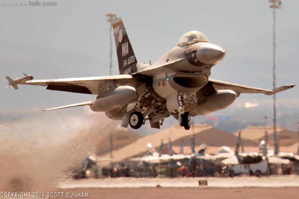 USAF F-16 Viper Aggressor Fighter