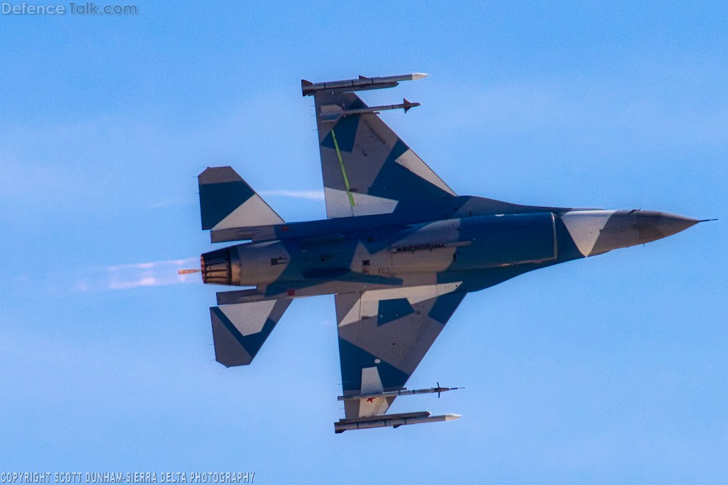 USAF F-16 Viper Aggressor Fighter