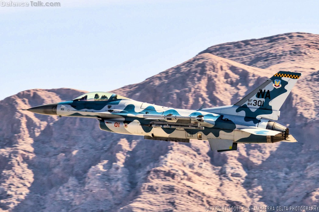 USAF F-16 Viper Aggressor Fighter