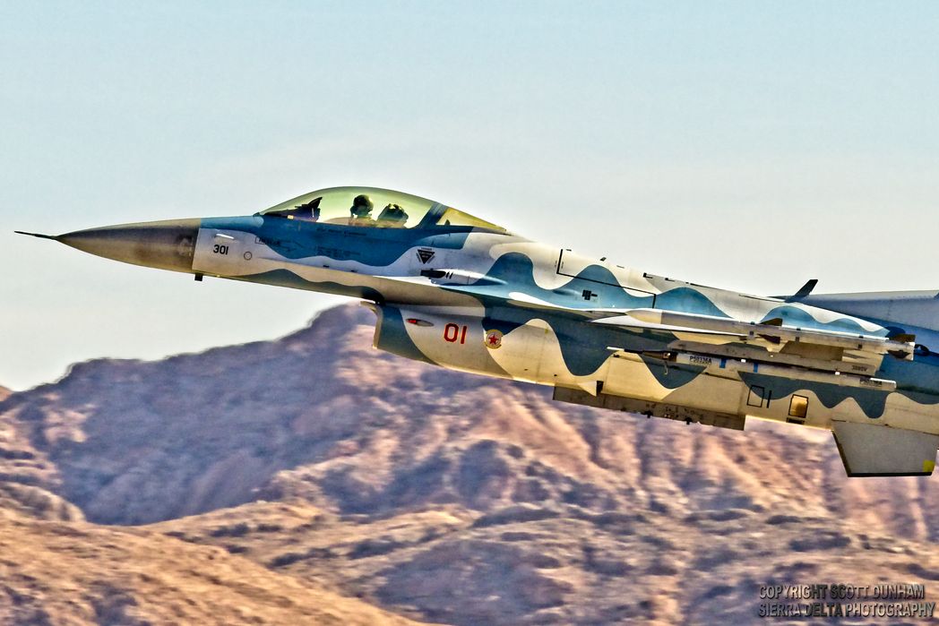 USAF F-16 Viper Aggressor Fighter