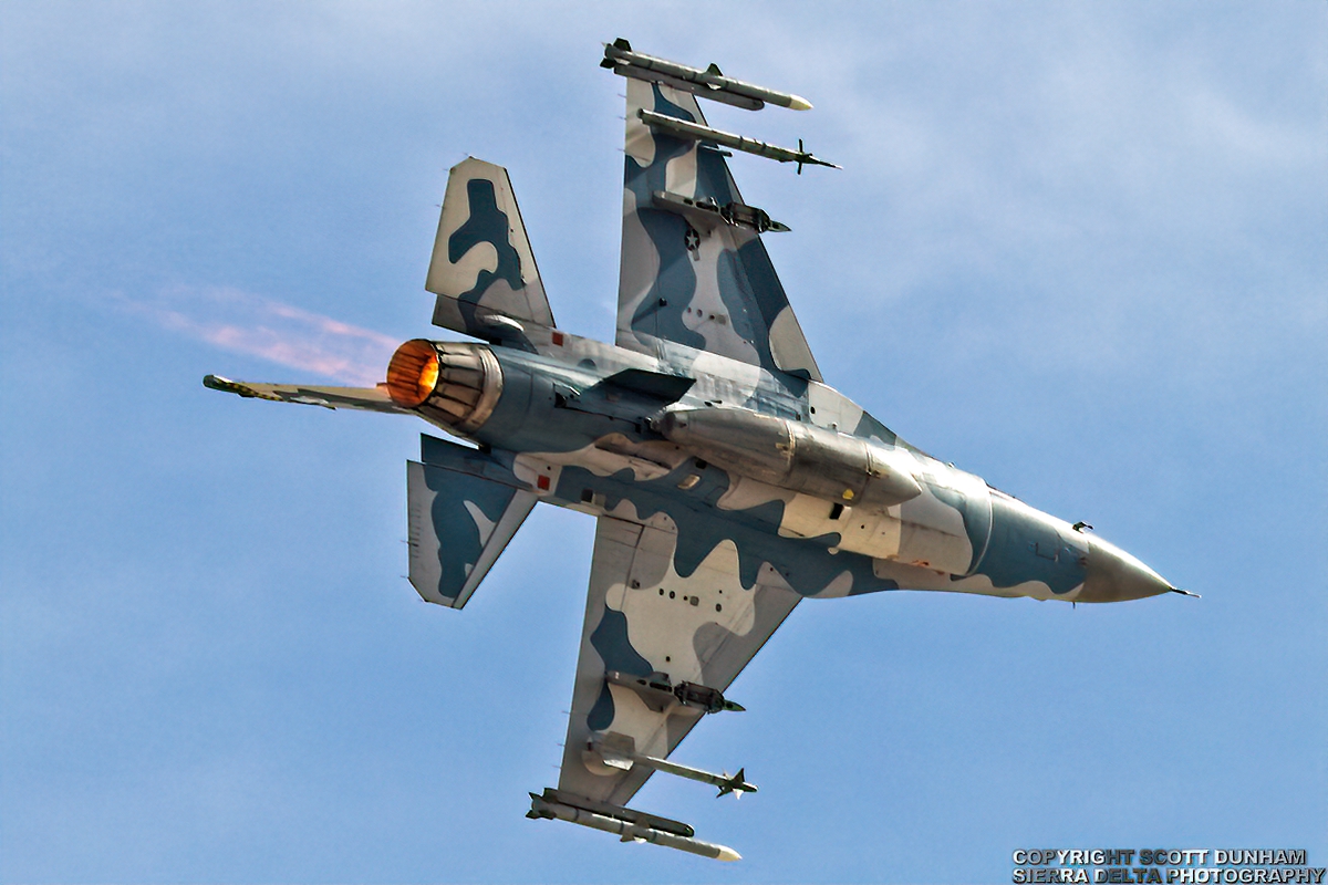 USAF F-16 Viper Aggressor Force Aircraft