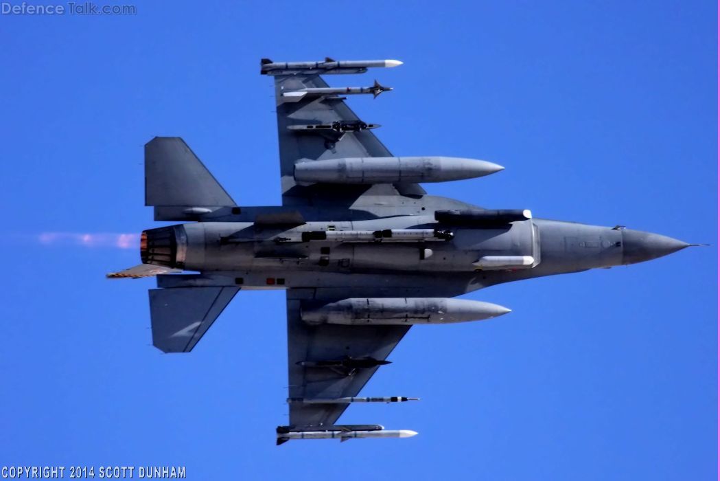 USAF F-16 Viper Fighter