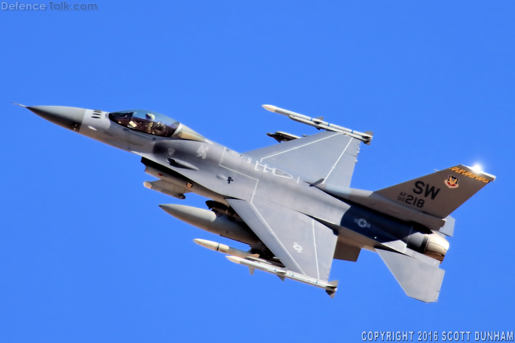 USAF F-16 Wild Weasel Electronic Attack Aircraft | Defence