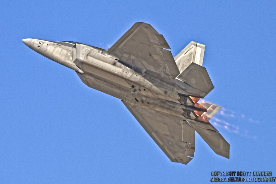 USAF F-22A Raptor Air Dominance Fighter