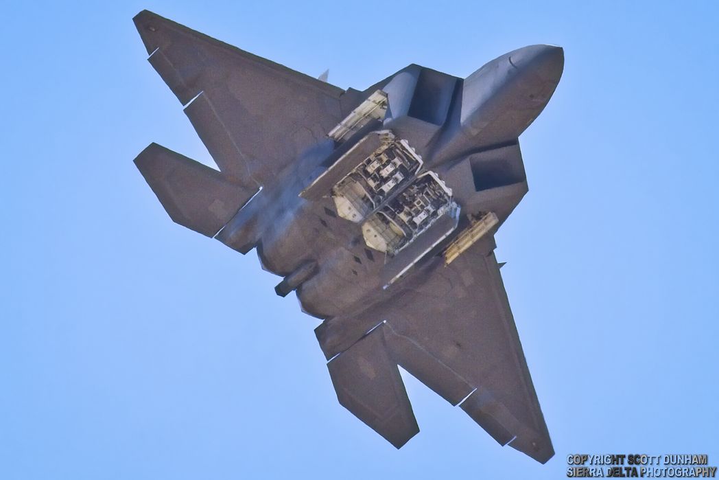 USAF F-22A Raptor Air Dominance Fighter