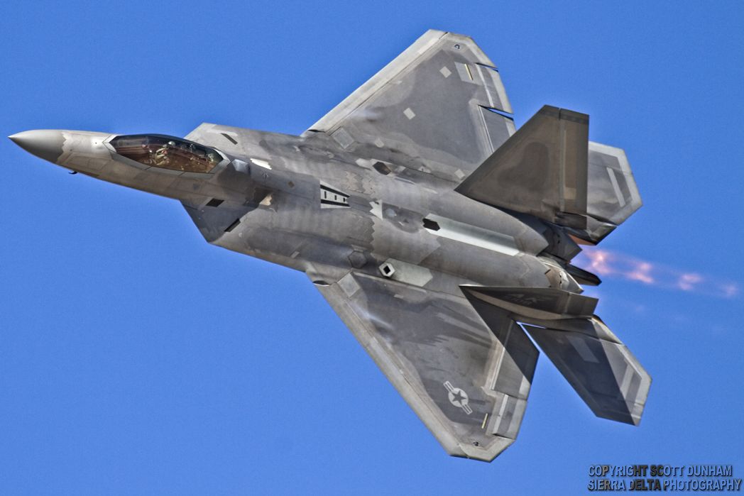 USAF F-22A Raptor Air Dominance Fighter