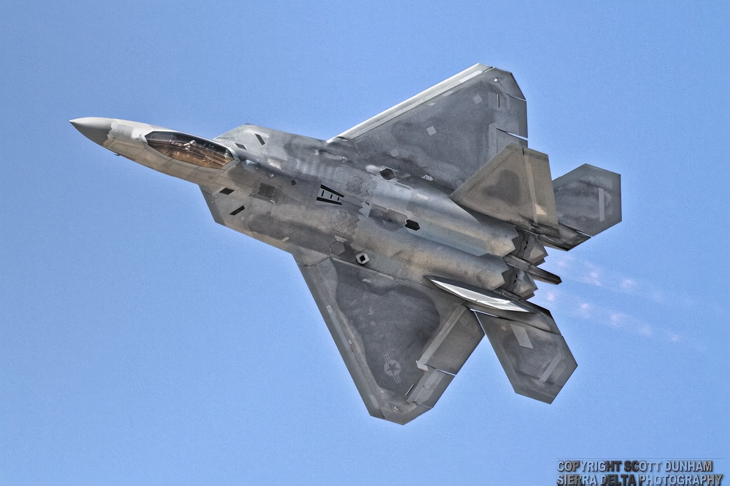 USAF F-22A Raptor Air Dominance Fighter