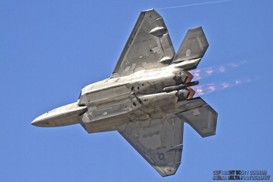 USAF F-22A Raptor Air Dominance Fighter