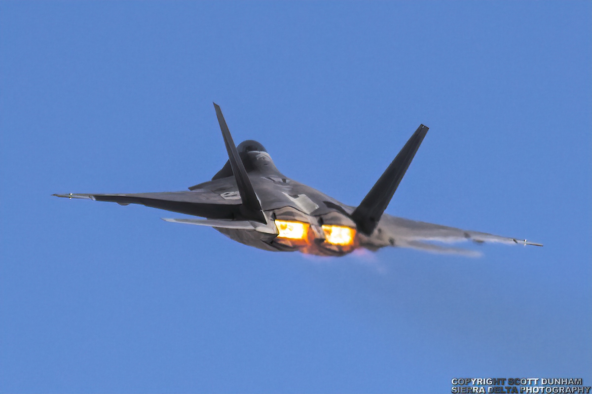 USAF F-22A Raptor Air Dominance Fighter