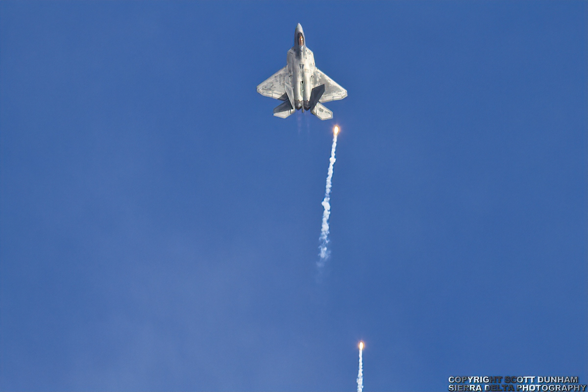 USAF F-22A Raptor Air Dominance Fighter