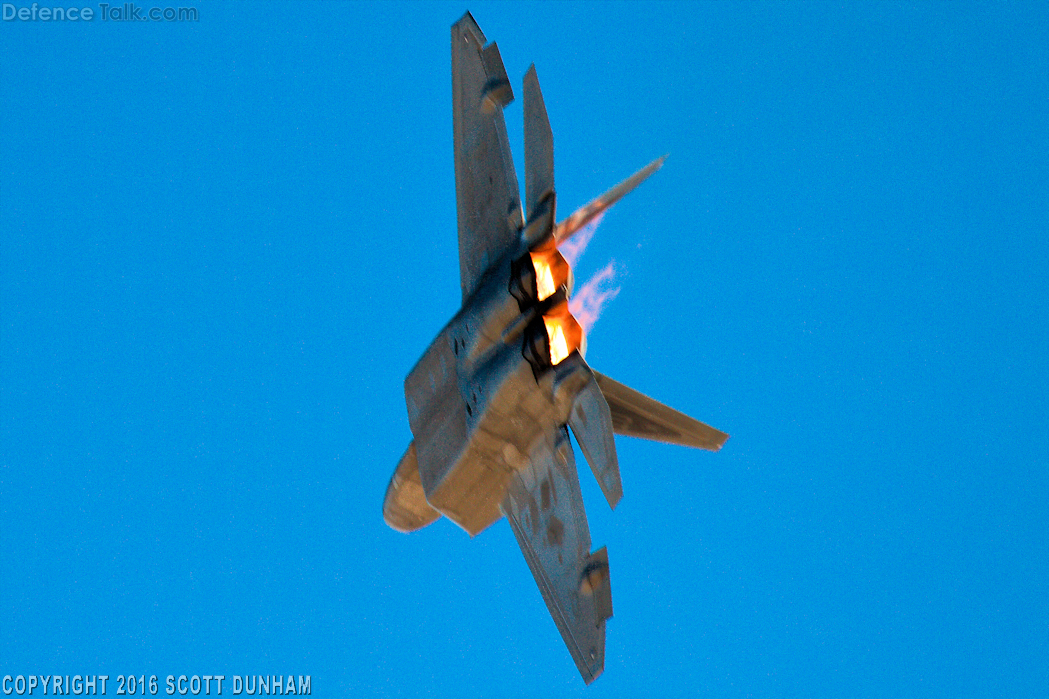 USAF F-22A Raptor Air Superiority Fighter Aircraft