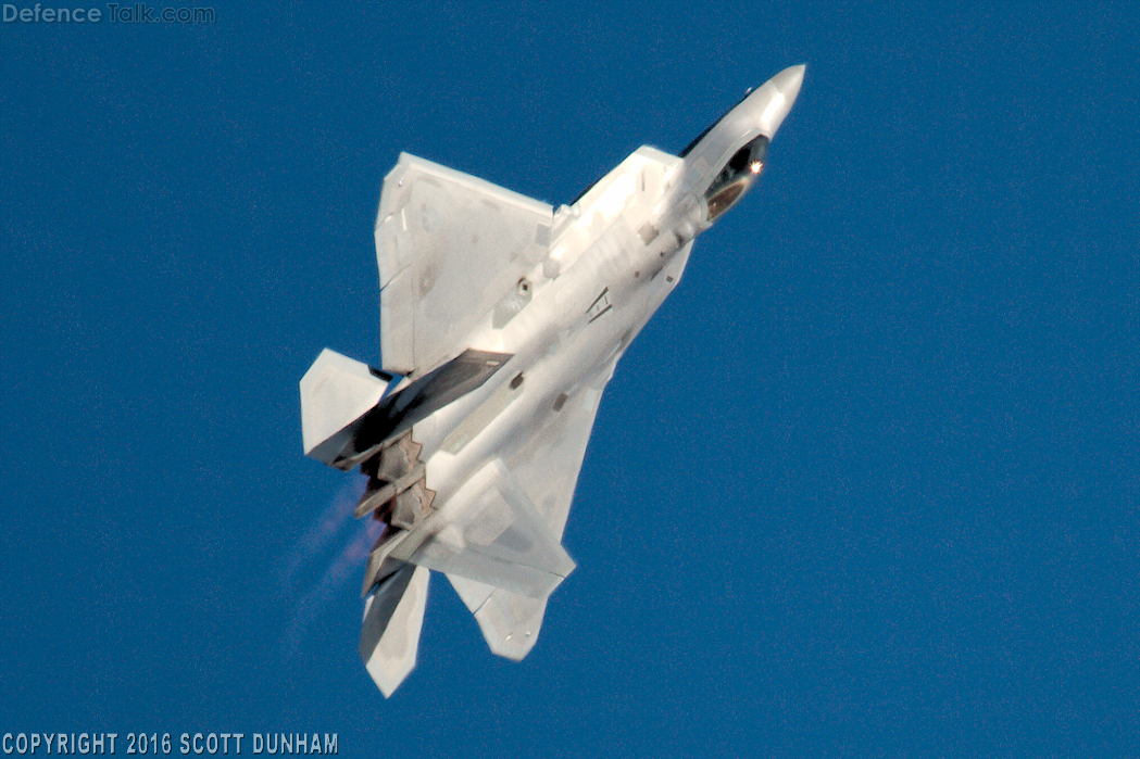 USAF F-22A Raptor Air Superiority Fighter Aircraft