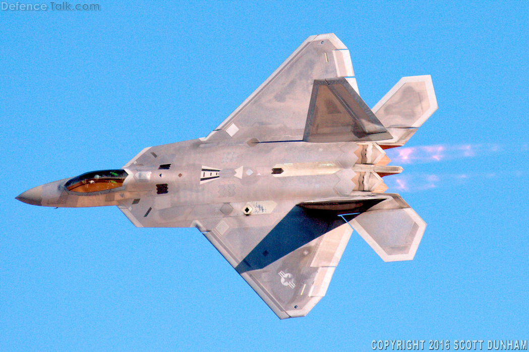 USAF F-22A Raptor Air Superiority Fighter Aircraft