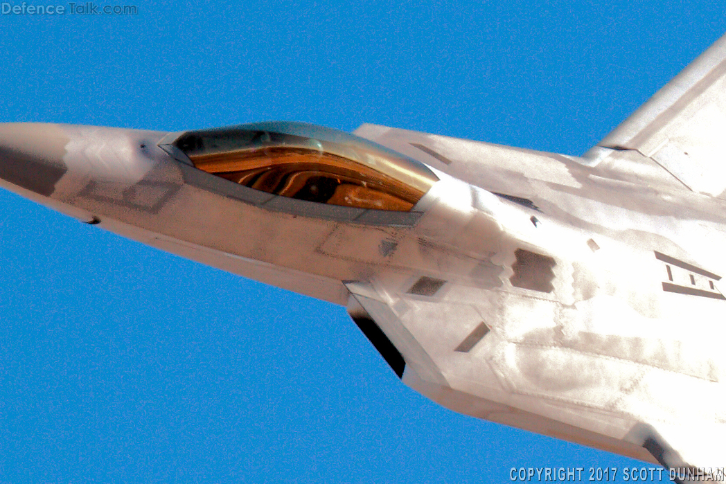 USAF F-22A Raptor Air Superiority Fighter Aircraft