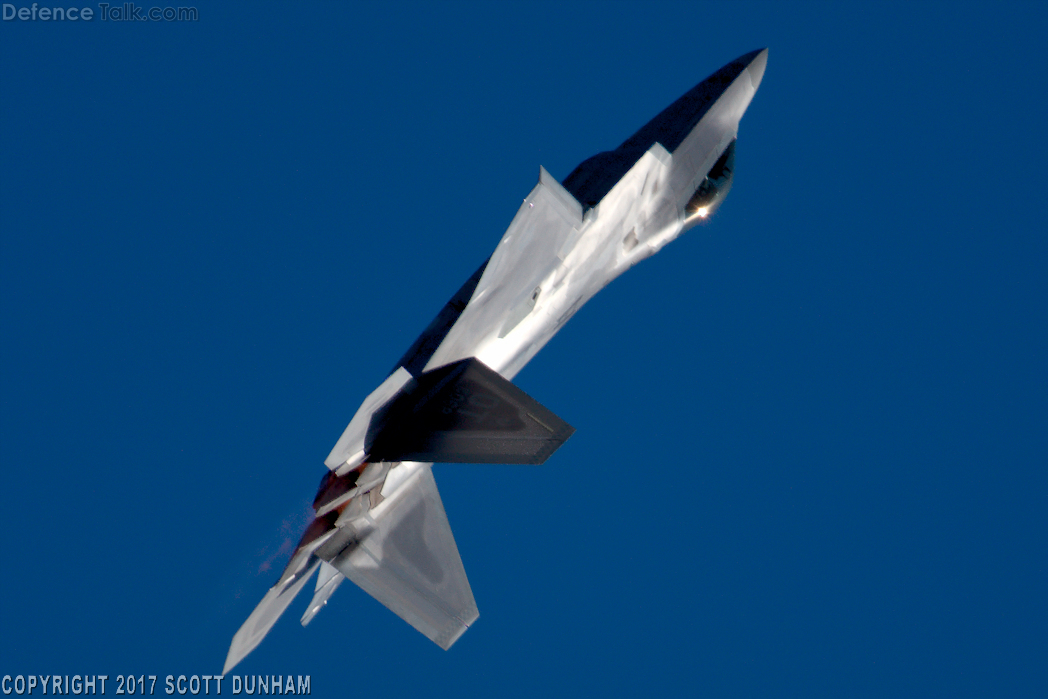 USAF F-22A Raptor Air Superiority Fighter Aircraft