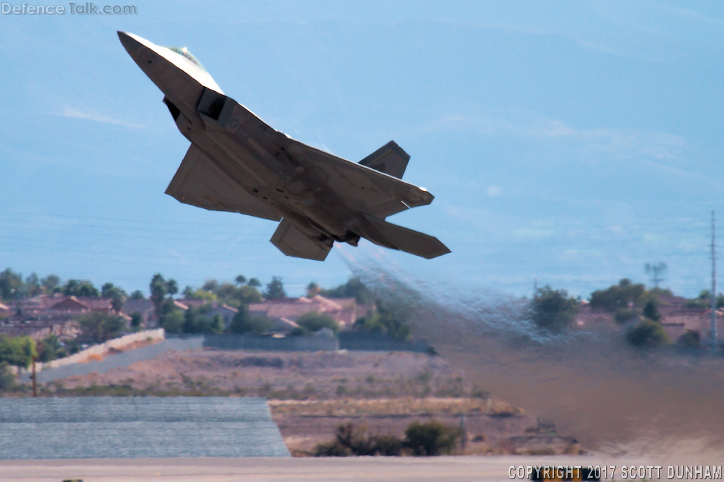 USAF F-22A Raptor Air Superiority Fighter Aircraft