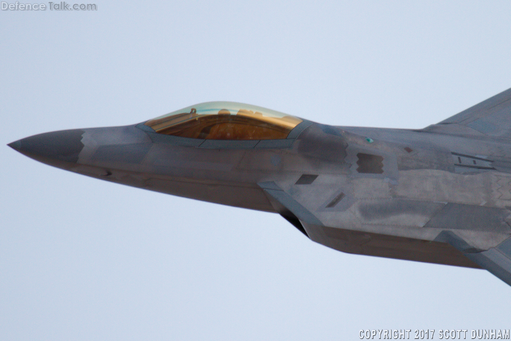 USAF F-22A Raptor Air Superiority Fighter Aircraft