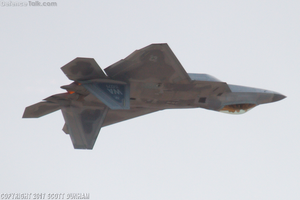 USAF F-22A Raptor Air Superiority Fighter Aircraft