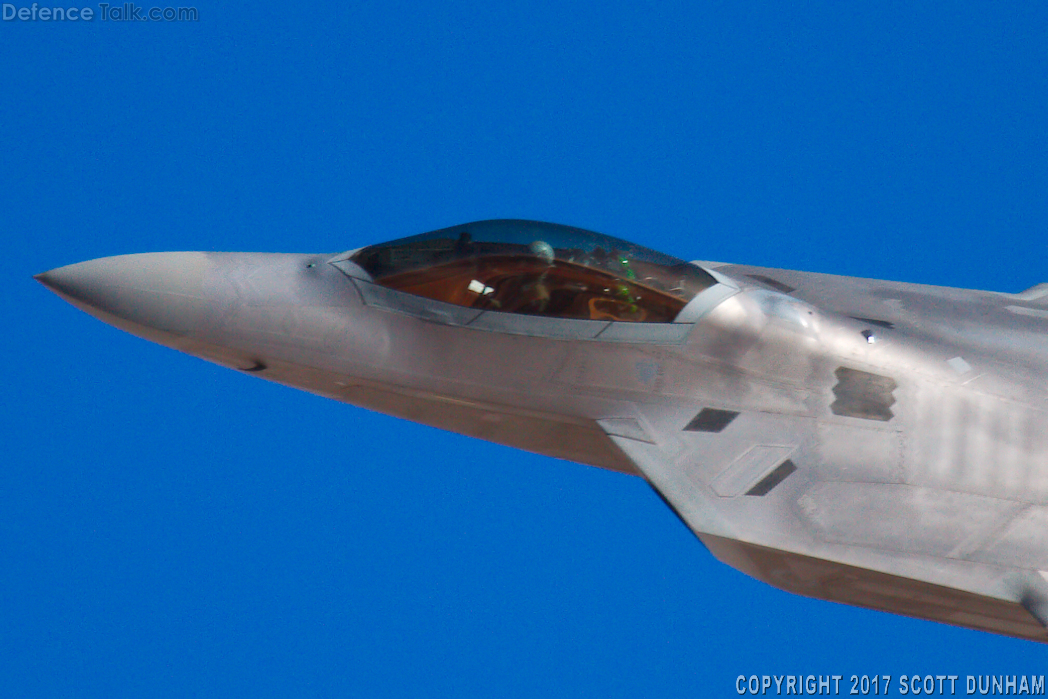 USAF F-22A Raptor Air Superiority Fighter Aircraft