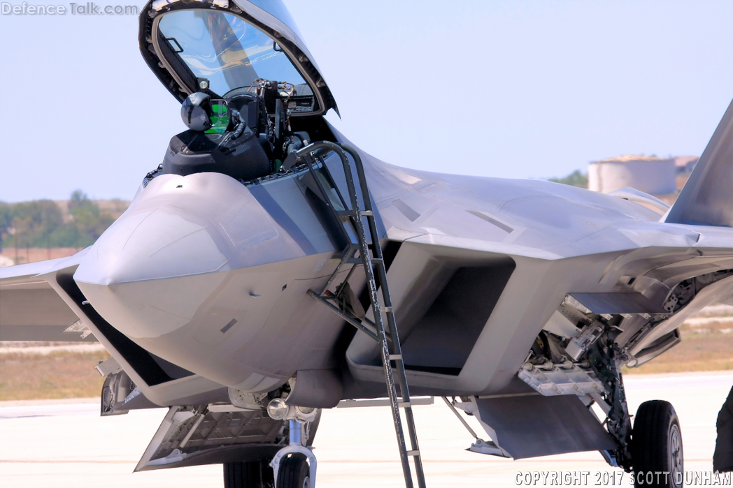 USAF F-22A Raptor Air Superiority Fighter Aircraft