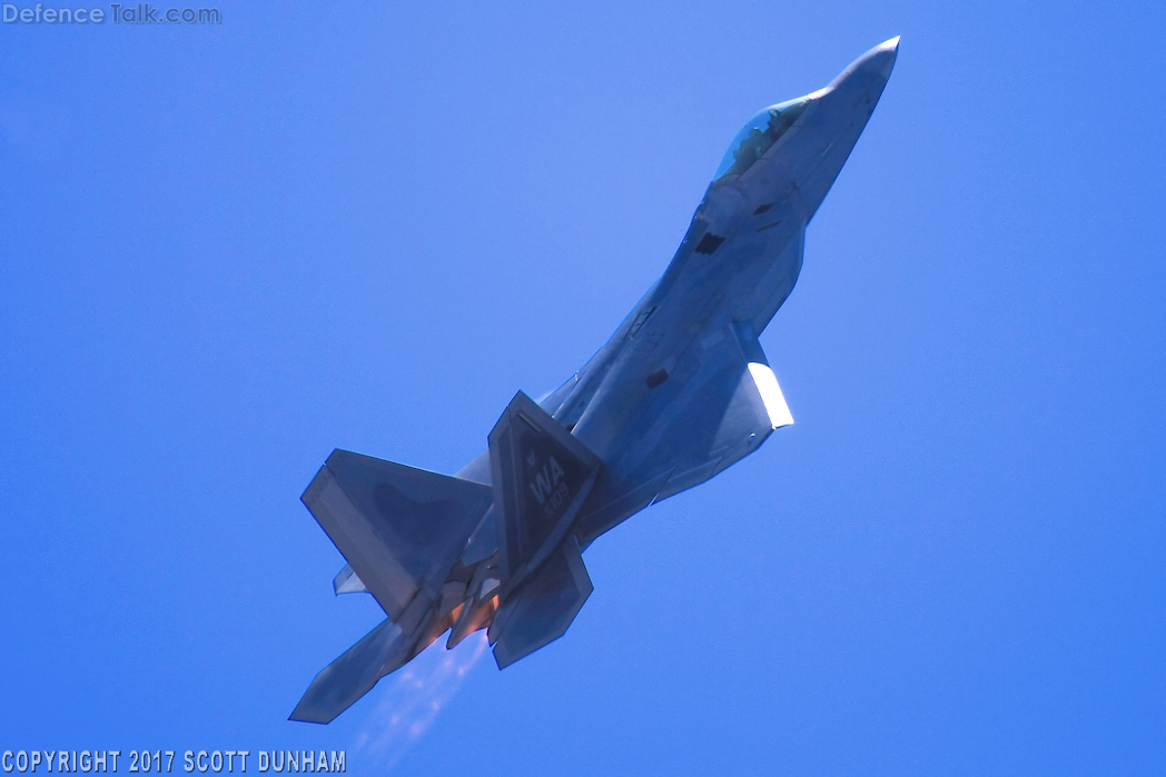 USAF F-22A Raptor Air Superiority Fighter Aircraft