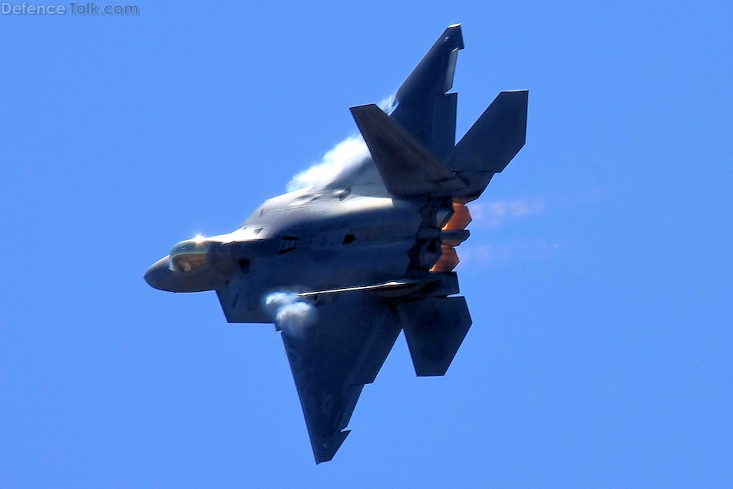 USAF F-22A Raptor Air Superiority Fighter Aircraft