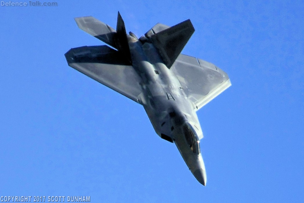 USAF F-22A Raptor Air Superiority Fighter Aircraft