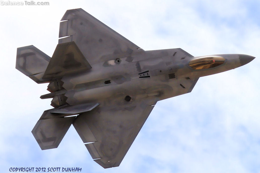 USAF F-22A Raptor Air Superiority Fighter