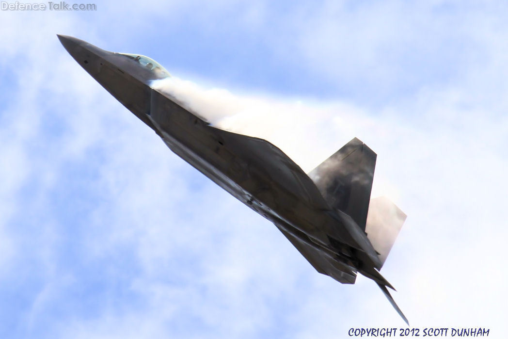 USAF F-22A Raptor Air Superiority Fighter