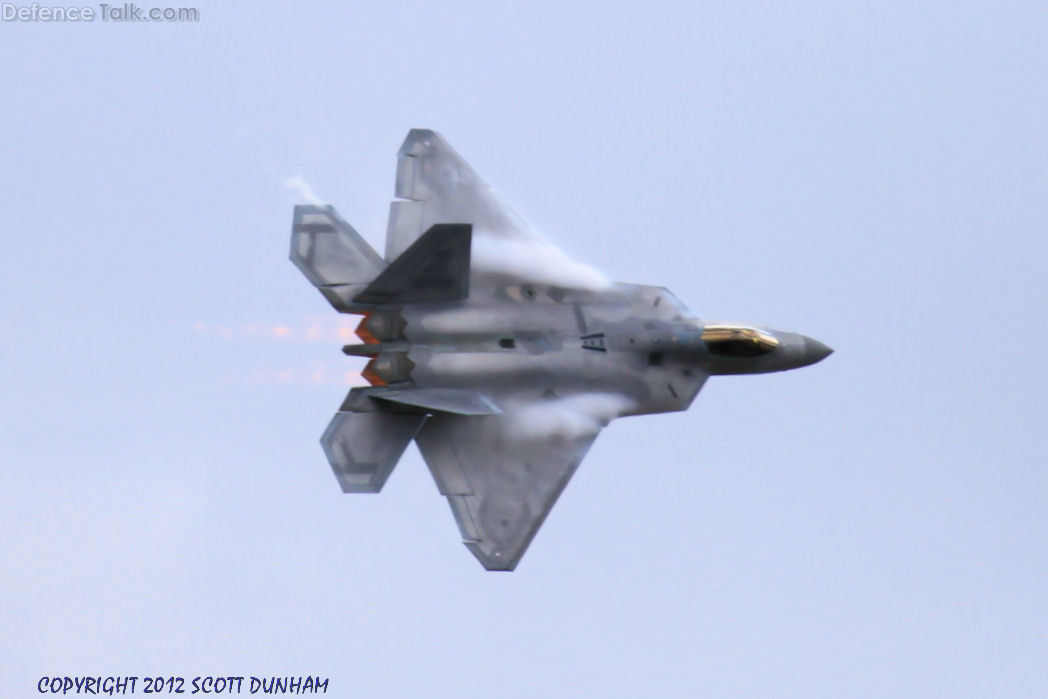 USAF F-22A Raptor Air Superiority Fighter