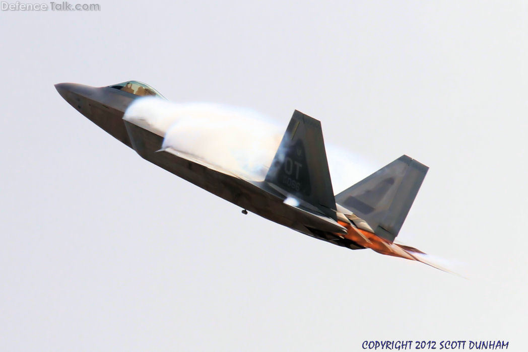 USAF F-22A Raptor Air Superiority Fighter