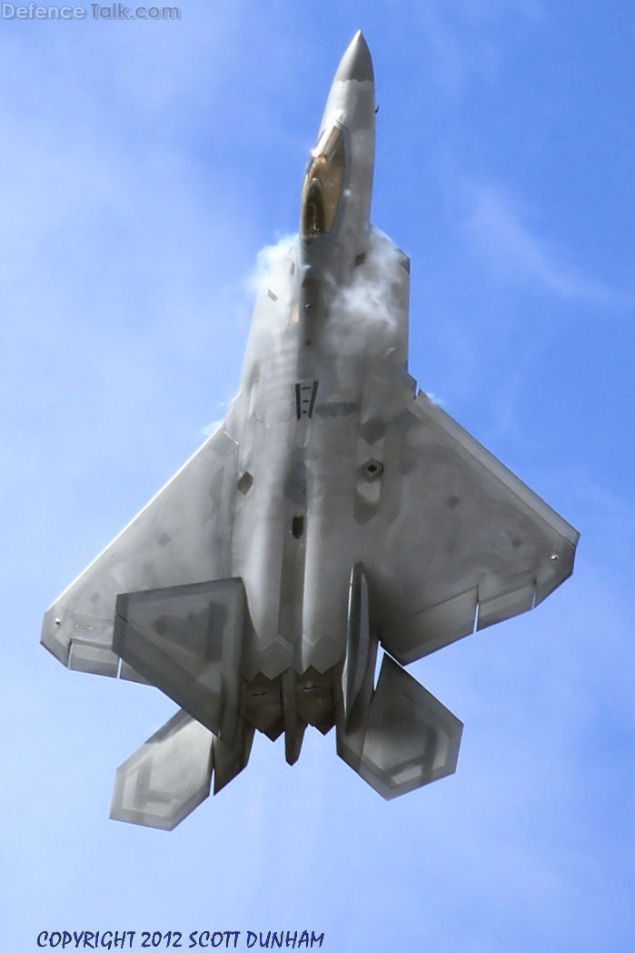 USAF F-22A Raptor Air Superiority Fighter