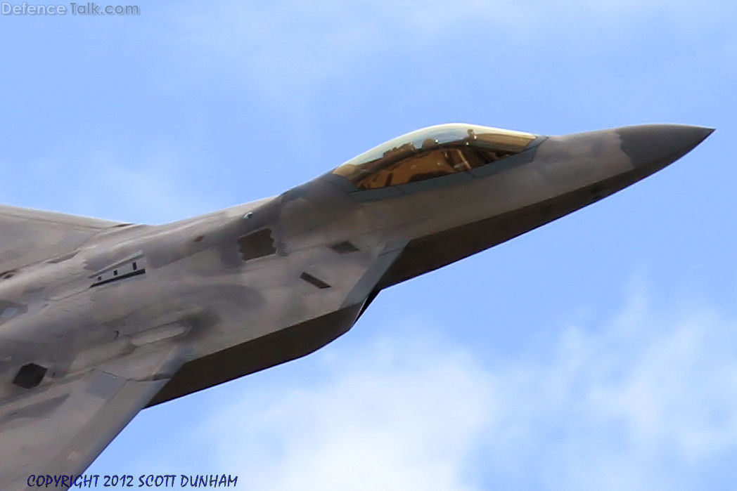 USAF F-22A Raptor Air Superiority Fighter