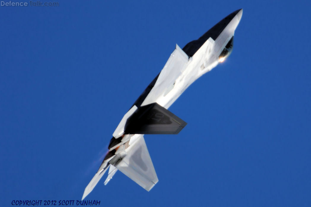 USAF F-22A Raptor Air Superiority Fighter