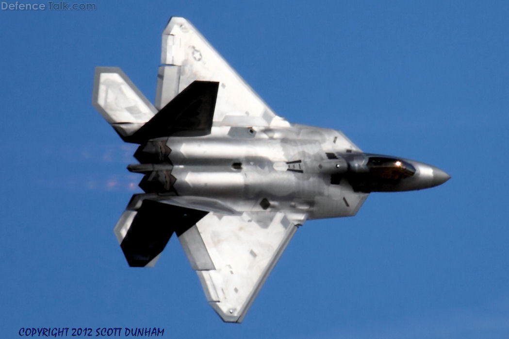 USAF F-22A Raptor Air Superiority Fighter