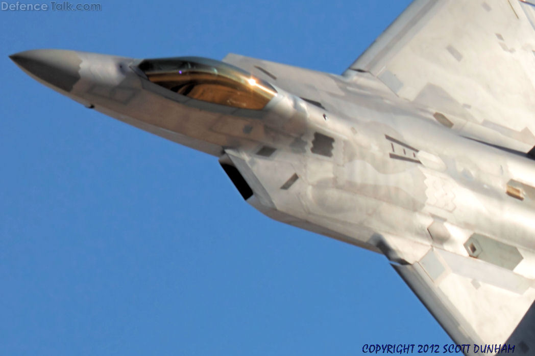 USAF F-22A Raptor Air Superiority Fighter