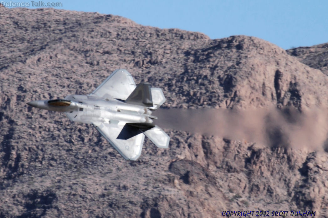 USAF F-22A Raptor Air Superiority Fighter