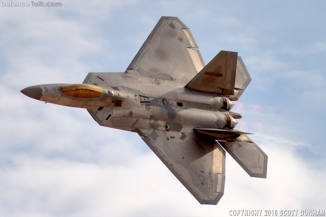 USAF F-22A Raptor Air Superiority Fighter