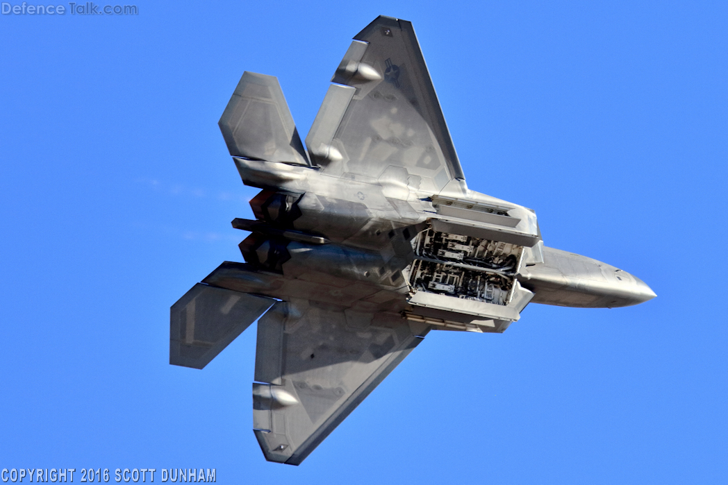 USAF F-22A Raptor Air Superiority Fighter