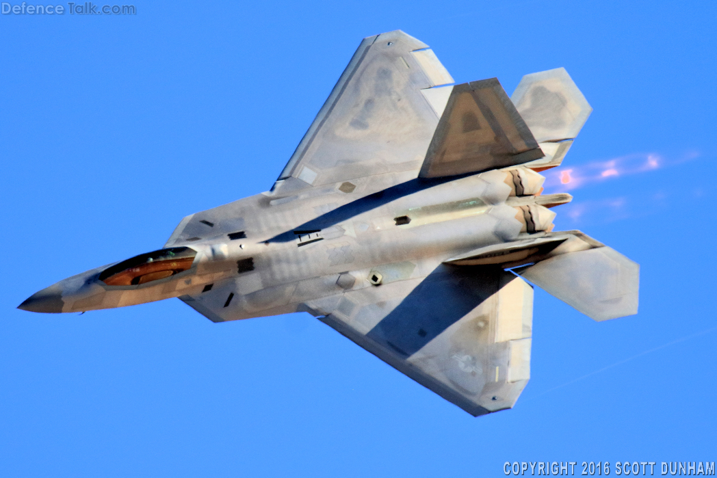 USAF F-22A Raptor Air Superiority Fighter