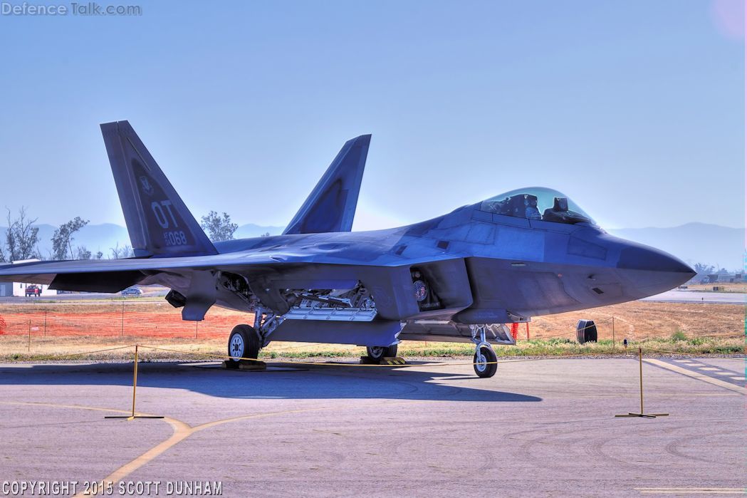 USAF F-22A Raptor Fighter