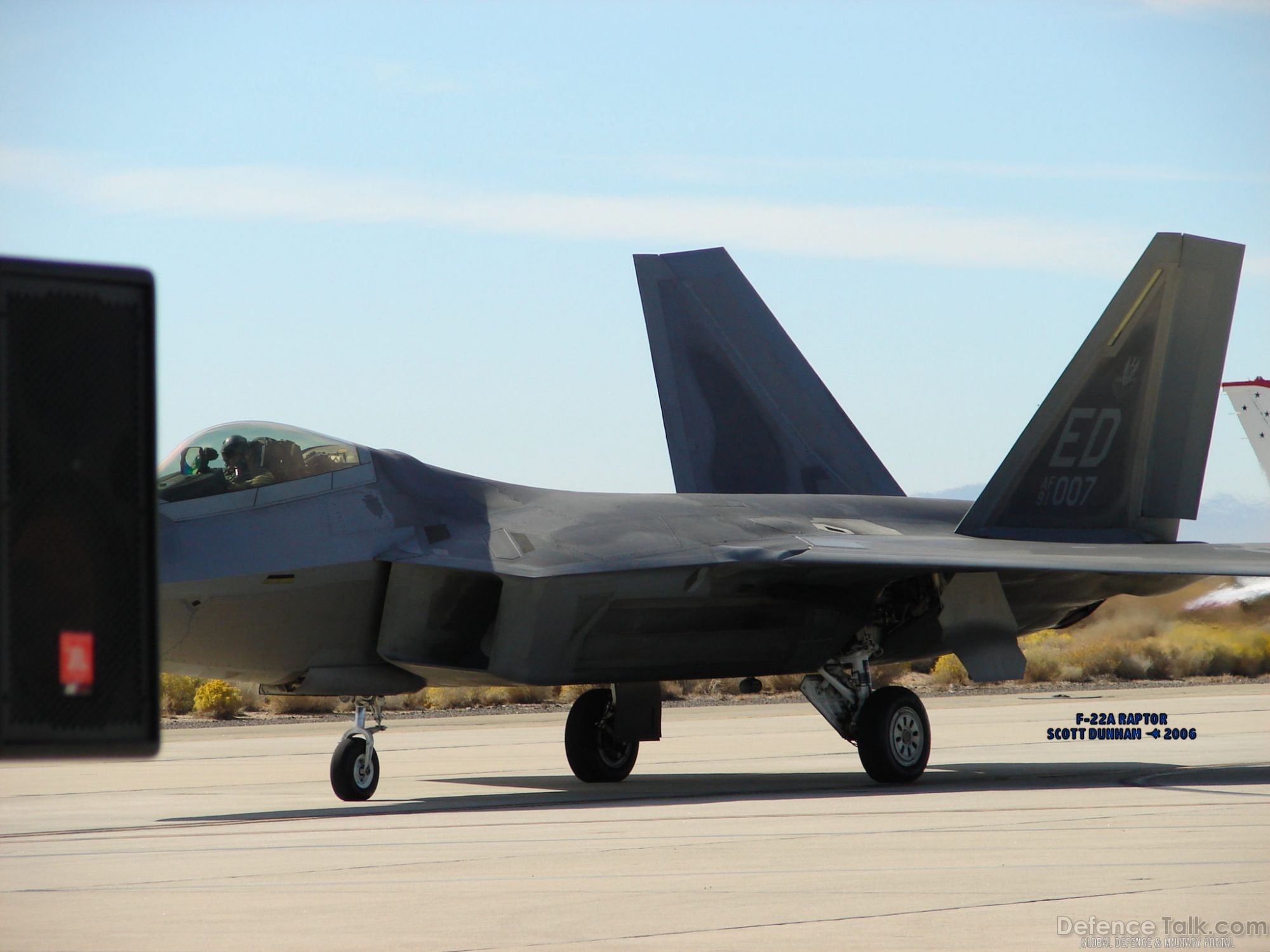 USAF F-22A Raptor Stealth Fighter